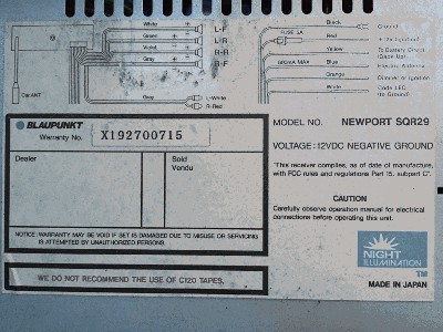 Moze jeszcze powiem, ze to radio jest z 1980 roku.